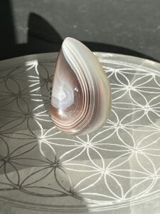 Bague Agate du Botswana