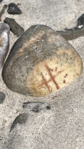 Écriture de roche.